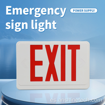 Luz indicadora de seguridad de salida de emergencia ABS